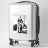 ハリエットチューブマン指揮者アンダーグラウンド鉄道 シール (スーツケース)