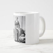 ハリエットチューブマン指揮者アンダーグラウンド鉄道 ジャンボコーヒーマグカップ (正面右)