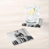 ハリエットチューブマン指揮者アンダーグラウンド鉄道 スクエアペーパーコースター (インサイチュ)