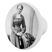 ハリエットチューブマン指揮者アンダーグラウンド鉄道 セラミックノブ (右)