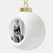 ハリエットチューブマン指揮者アンダーグラウンド鉄道 セラミックボールオーナメント (右)