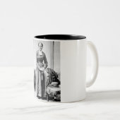 ハリエットチューブマン指揮者アンダーグラウンド鉄道 ツートーンマグカップ (正面右)