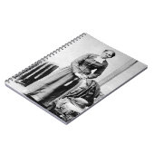 ハリエットチューブマン指揮者アンダーグラウンド鉄道 ノートブック (左側)