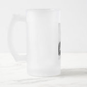 ハリエットチューブマン指揮者アンダーグラウンド鉄道 フロストグラスビールジョッキ (左)