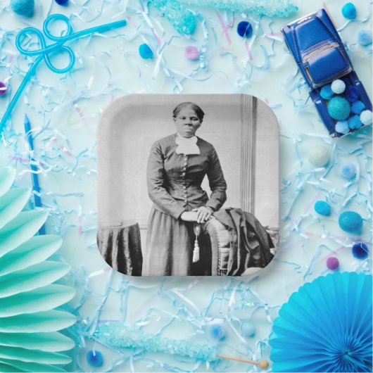 ハリエットチューブマン指揮者アンダーグラウンド鉄道 ペーパープレート (パーティー)