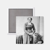 ハリエットチューブマン指揮者アンダーグラウンド鉄道 マグネット (正面/裏面)