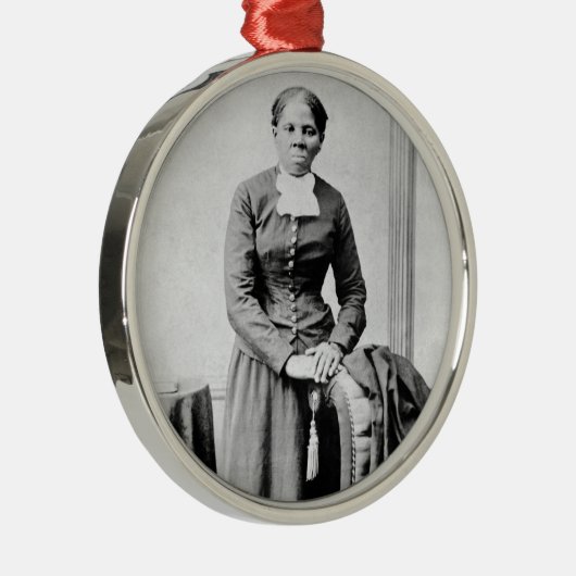 ハリエットチューブマン指揮者アンダーグラウンド鉄道 メタルオーナメント (右)