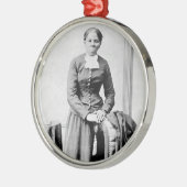 ハリエットチューブマン指揮者アンダーグラウンド鉄道 メタルオーナメント (左)