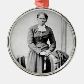 ハリエットチューブマン指揮者アンダーグラウンド鉄道 メタルオーナメント (正面)