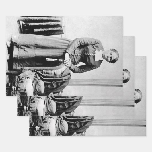 ハリエットチューブマン指揮者アンダーグラウンド鉄道 ラッピングペーパーシート (セット)