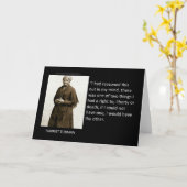 ハリエットトゥップマン引用文 カード (黄色い花)