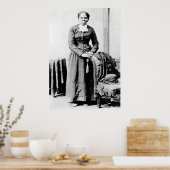 ハリエットトゥープマンアラミ生まれンタロスポートレート ポスター (キッチン)