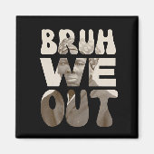 ハリエットトゥープマンブラウ我々アウト先生ジュネグ マグネット (正面)