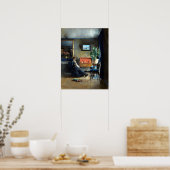 ハリエットバッカーブルーインテリア ポスター (キッチン)