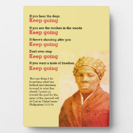 ハリエット保タップマン引用文 フォトプラーク