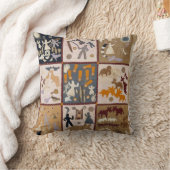 ハリエット力- Pictoralのキルト1898年 クッション (ブランケット)