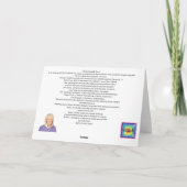 ハリエット湖 愛の帆 魂の絵画 カード (裏面)