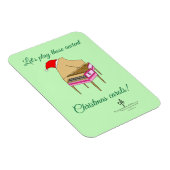 ハリエット・ハープシコード・クリスマスキャロル マグネット (右側)