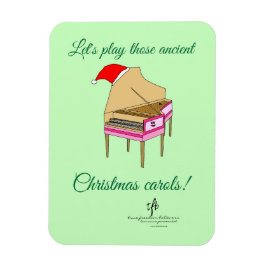 ハリエット・ハープシコード・クリスマスキャロル マグネット