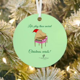 ハリエット・ハープシコード・クリスマスキャロル メタルオーナメント