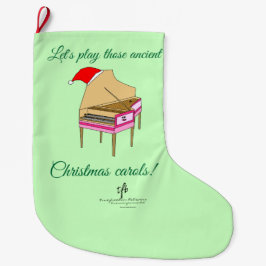 ハリエット・ハープシコード・クリスマスキャロル ラージクリスマスストッキング
