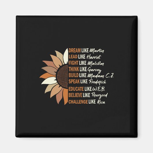 ハリエット・ブラックの歴史のようなマーティンリードのような夢 マグネット (正面)