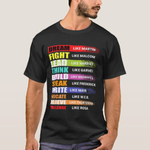 ハリエット・ブラックの歴史のようなマーティンリードのような夢 Tシャツ
