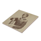 ハリエットTubmanのポートレート| 1868-69年 タイル (側面)