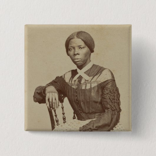 ハリエットTubmanのポートレート| 1868-69年 缶バッジ (正面)