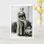 ハリエットTubman カード (黄色い花)