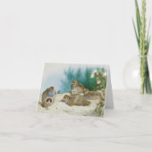 ハリエニシダとゴマとアザミ カード (正面)