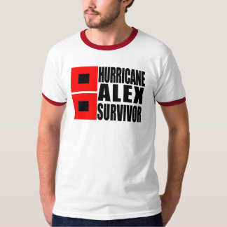 ハリケーンのアレックスの生存者 Tシャツ