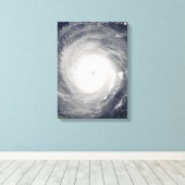 ハリケーンの目 キャンバスプリント (インサイチュ (ウッドフロア))