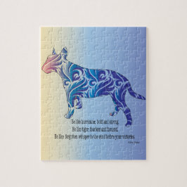 ハリケーンやタイガー・ブル・テリアの芸術のようなものである ジグソーパズル