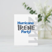 ハリケーンアイリーンパーティー2011 インビテーションポストカード (スタンド正面)
