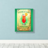 ハリケーンカクテル キャンバスプリント (インサイチュ (ウッドフロア))