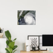 ハリケーンカトリ威厳があるナ， 2005 ポスター (ホームオフィス)