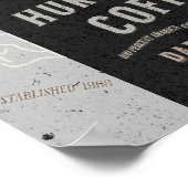 ハリケーンコーヒー:ニューオーリンズのブレンド ポスター (角)