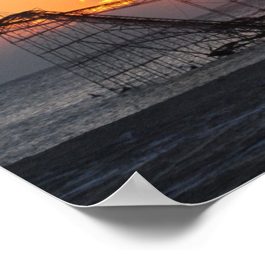 ハリケーンサンディの後のジャージーショア ポスター (角)