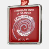 ハリケーンサンディオーナメント メタルオーナメント (左)