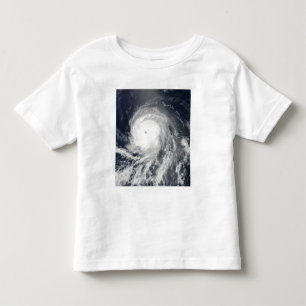 ハリケーンセリアの衛星概観 トドラーTシャツ