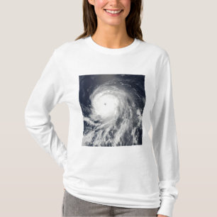 ハリケーンセリアの衛星概観 Tシャツ