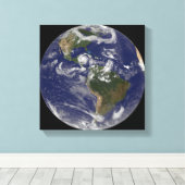 ハリケーンディーンがユカタン半島に接近 キャンバスプリント (インサイチュ (ウッドフロア))