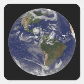 ハリケーンディーンがユカタン半島に接近 スクエアシール (正面)