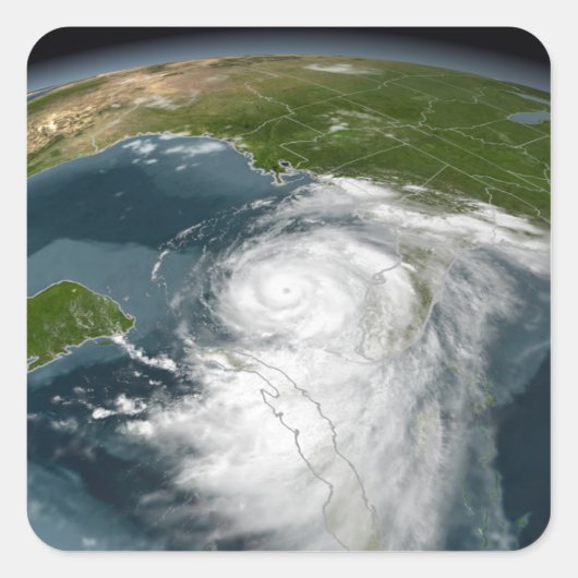 ハリケーンデニス3 スクエアシール (正面)