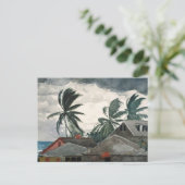 ハリケーンバハマウィンスローホームマー ポストカード (スタンド正面)