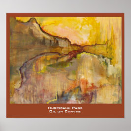 ハリケーンパスアーティストプリント ポスター