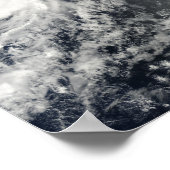 ハリケーンフェリシアとHawの東ストームエンリケ ポスター (角)