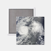 ハリケーンフェリシアとHawの東ストームエンリケ マグネット (正面/裏面)