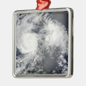 ハリケーンフェリシアとHawの東ストームエンリケ メタルオーナメント (左)